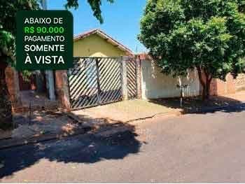 Casa em leilão em Itápolis - SP, bairro Jardim do Sol — Leilão extrajudicial de Casa em Itápolis/SP - Jardim do Sol