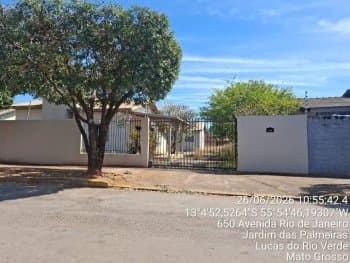 Casa em leilão em Lucas Do Rio Verde - MT, bairro Jardim das Palmeiras — Leilão extrajudicial de Casa em Lucas do Rio Verde/MT - Jardim das Palmeiras