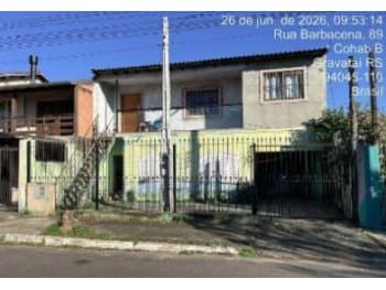 Casa em leilão em Gravataí - RS, bairro Cohab B — Leilão extrajudicial de Casa em Gravataí/RS - COHAB B