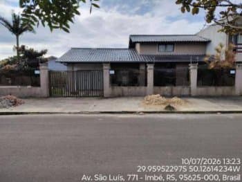 Casa em leilão em Imbé - RS, bairro Centro — Leilão extrajudicial de Casa em Imbé/RS - Centro