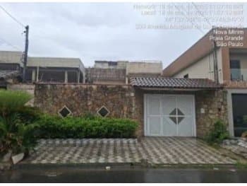 Casa em leilão em Praia Grande - SP, bairro Nova Mirim — Leilão extrajudicial de Casa em Praia Grande/SP - Nova Mirim