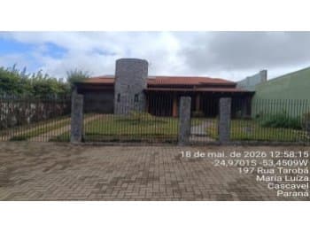 Casa em leilão em Cascavel - PR, bairro Maria Luiza — Leilão extrajudicial de Casa em Cascavel/PR - Maria Luiza