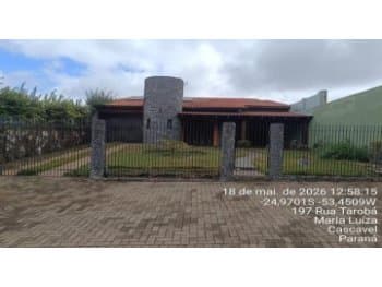 Casa em leilão em Cascavel - PR, bairro Maria Luiza — Leilão extrajudicial de Casa em Cascavel/PR - Maria Luiza