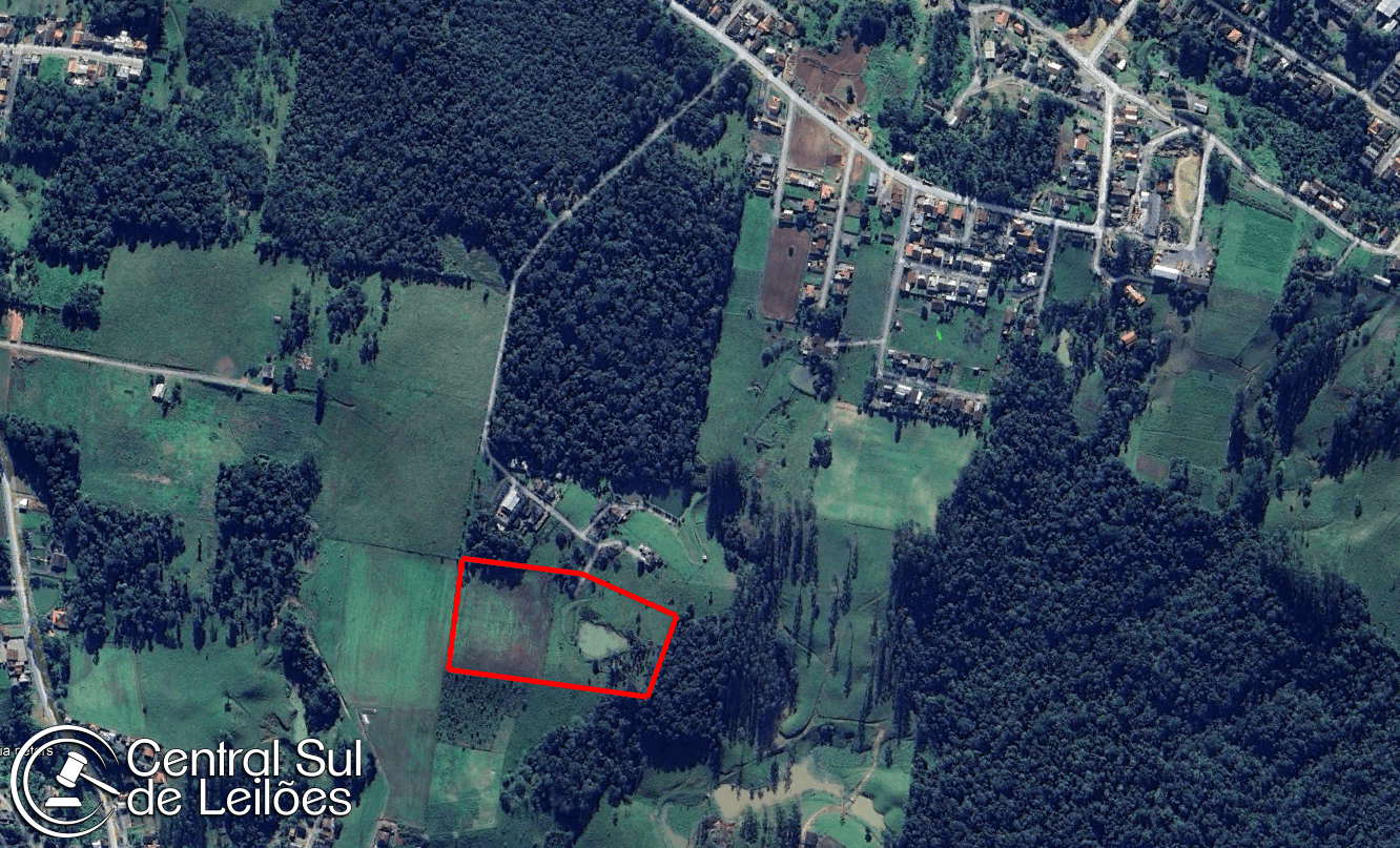 Foto 2 de 3: Terreno em leilão em Taió - SC, bairro Padre Eduardo — Fração de 16,66% de parte de 15.500,00m², sobre terreno com área total de 30.000,00m², na localidade de Ribeirão dos Lobos, em Taió/SC