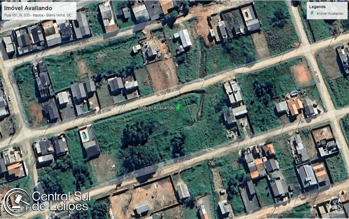 Foto 1 de 6: Terreno em leilão em Barra Velha - SC, bairro Itajuba — Terreno no Lote 18 QD N com área de 306,00m², no Loteamento Parque Residencial Mônica, em Barra Velha/SC