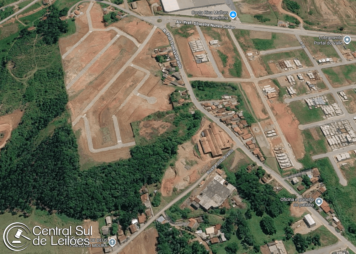 Foto 1 de 5: Terreno em leilão em Canelinha - SC — Terreno com área de 9.836,75m², no Município de Canelinha/SC