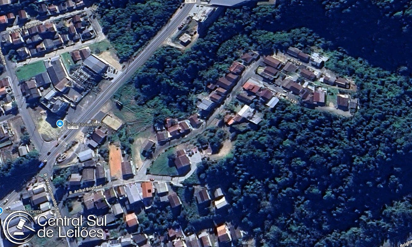 Foto 3 de 3: Terreno em leilão em Orleans - SC, bairro Conde D Eu — Terreno com área de 455,00m², com Edificação, no Município de Orleans/SC