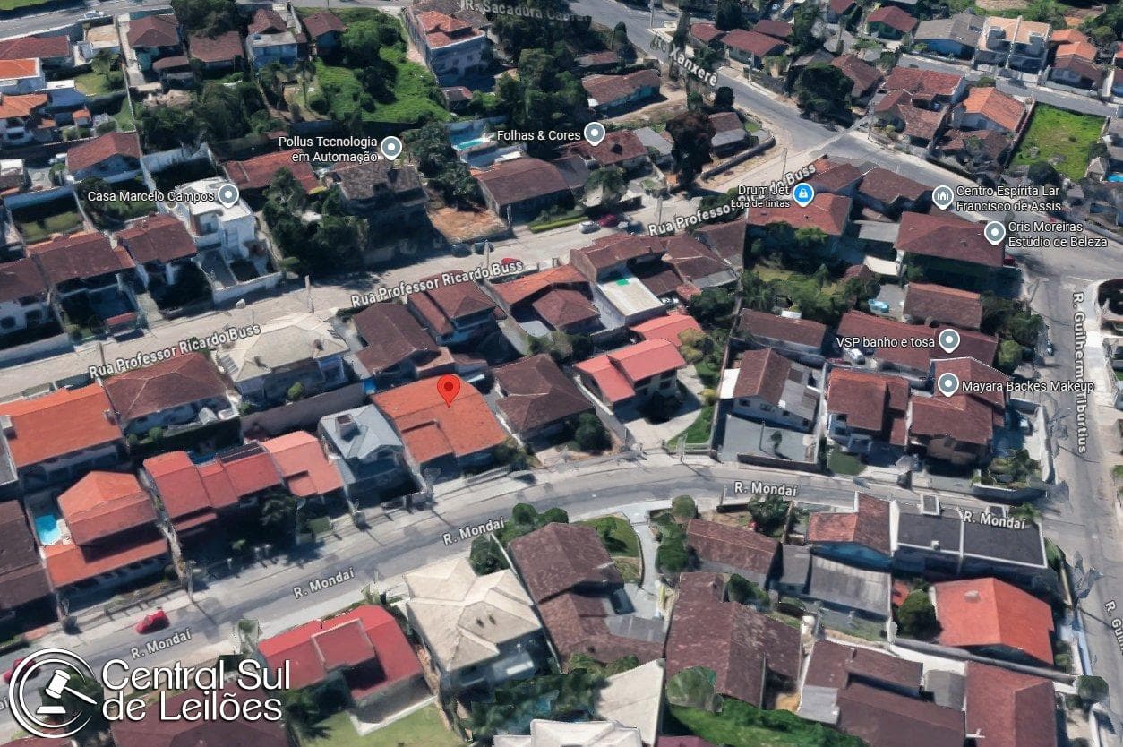 Foto 4 de 6: Terreno em leilão em Joinville - SC — Imóvel com área de 364,25m², com Edificação, no Município de Joinville/SC