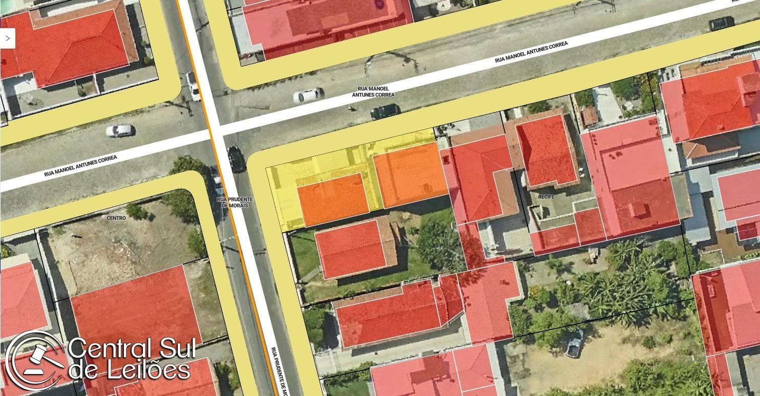 Foto 3 de 5: Terreno em leilão em Tubarão - SC — Imóvel com área de 291,50m², com Edificação, no Município de Tubarão/SC