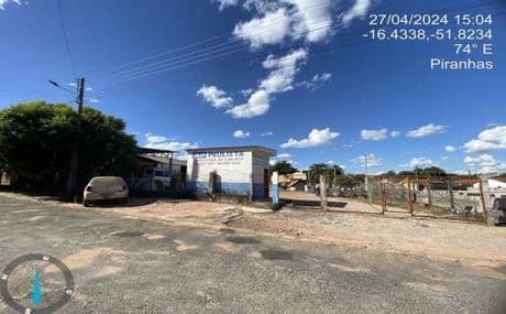 Foto 3 de 10: Terreno em leilão em Piranhas - GO, bairro Setor Sudoeste — PIRANHAS/GO - TERRENO COM 1.230,00 M