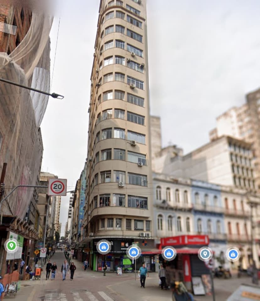 Foto 7 de 10: Comercial em leilão em Porto Alegre - RS, bairro Centro — Salas 121 e 122 do Edifício City, na rua Mal Floriano, em Porto Alegre, matrícula nº 97.584