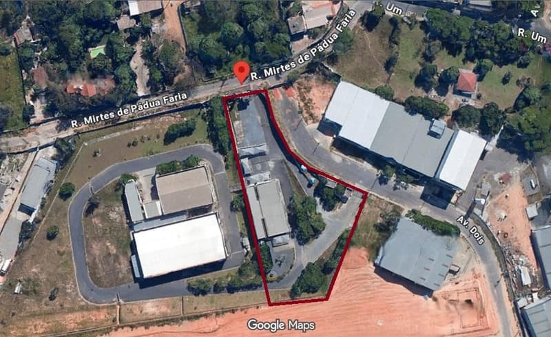 Foto 2 de 10: Comercial em leilão em Vespasiano - MG, bairro Parque Norte — Prédio Industrial, A.T. 6.419 m², A.C 1300 m², Parque Norte, Vespasiano - MG