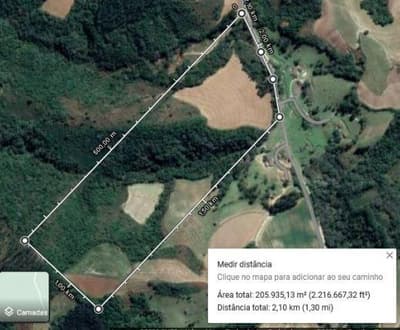 Terreno em leilão em Irati - PR — Terreno de cultura com a área de (8,5) alqueires, situado em Linha Pinho, Distrito de Gonçalves Junior, no Município de Irati/PR.