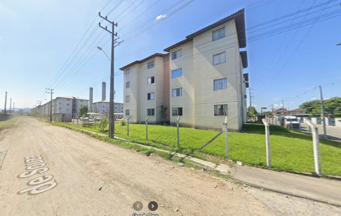 Apartamento em leilão em Joinville - SC, bairro Jardim Iririú — Apartamento Residencial Irmã Maria da Graça Braz, A.P. 46,93m², Jd. iririú, Joinville/SC