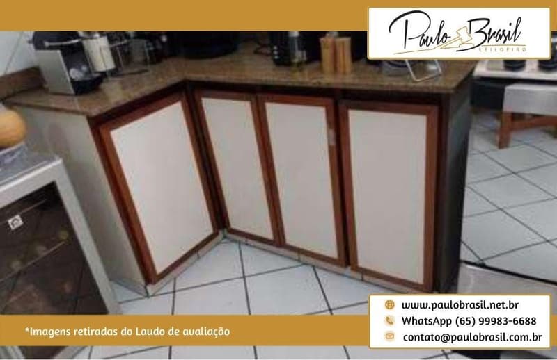 Foto 15 de 49: Casa em leilão em Cuiabá - MT, bairro Chácara dos Pinheiros — Imóvel tipo sobrado, em condomínio, Jardim Apoena, AT 498m² e AC 475,99 m², Chácara dos Pinheiros, Cuiabá/MT