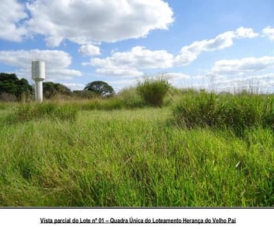 Terreno em leilão em Brodowski - SP — TERRENO - URBANO LOTE 01 com 960m² localizado Loteamento Herança do Velho Pai na cidade de Brodowski/SP