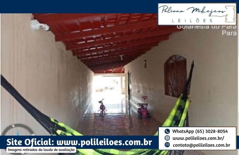 Foto 3 de 19: Imóvel em leilão em Goianésia Do Pará - PA — Imóvel Urbano, Residencial Sol Nascente, AT 300m², AC 209,83m², em Goianésia do Pará/PA