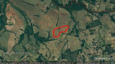 Foto 3 de 9: Area Rural em leilão em Sidrolândia - MS — IMÓVEL RURAL| 159HA FAZENDA MARACANÃ| SIDROLÂNDIA MS - LEILÃO EMPRESARIAL SISTÊMICO SICREDI