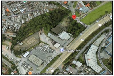 Foto 7 de 9: Terreno em leilão em Embu Das Artes - SP, bairro Bairro dos Oliveiras — Terreno 12.518m² e 4.497m² área construida, R. Dr. Jorge Balduzzi e BR-116, Embu das Artes/SP - SB Crédito