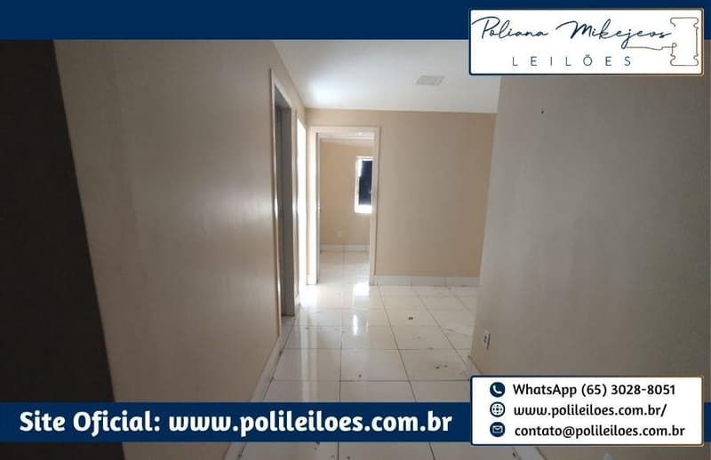 Foto 2 de 11: Comercial em leilão em Cuiabá - MT — Sala comercial em condomínio, nº 11, 47,40m², Centro, Cuiabá/MT