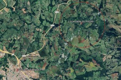 Terreno em leilão em Siqueira Campos - PR — Um terreno de cultura, com a área de 12.100,00 m², localizado em Siqueira Campos/PR.