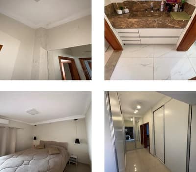 Foto 4 de 6: Casa em leilão em Álvares Machado - SP — Imóvel Residencial, A.T. 245m², A.C. 140m², 3 dorms, 1 suíte, 2 vagas, Residencial Valência, (Direitos)
