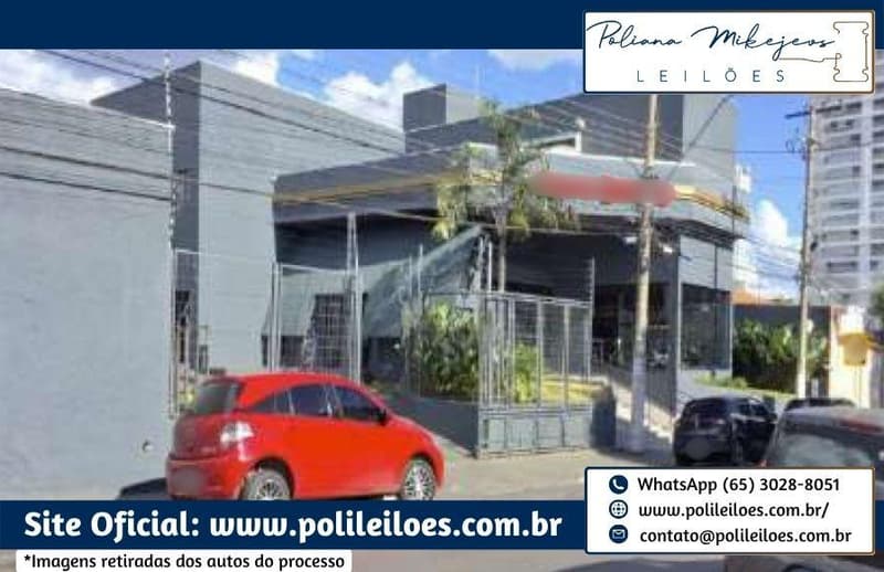 Foto 9 de 10: Comercial em leilão em Cuiabá - MT — Imóvel Comercial, nos Lotes 09 e 10, da Quadra 06, AT 748m², AC 599,63m², em Cuiabá/MT