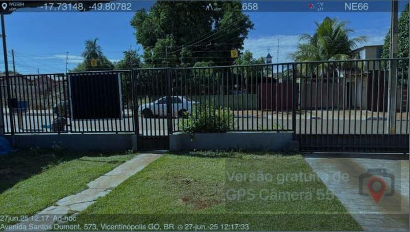 Foto 8 de 8: Casa em leilão em Vicentinópolis - GO, bairro Vila São Sebastião — CASA RESIDENCIAL | A.T. 360,00m² - A.C 159,65m² - VILA SÃO SEBASTIÃO | VICENTINÓPOLIS/GO.