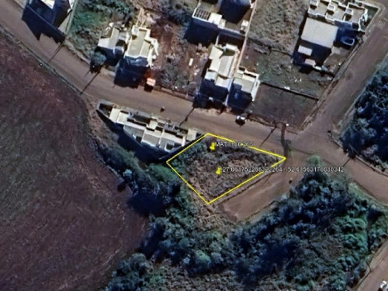 Foto 1 de 3: Terreno em leilão em Chapecó - SC, bairro Bom Retiro — Lote, 819.6 m2, Chapecó / SC