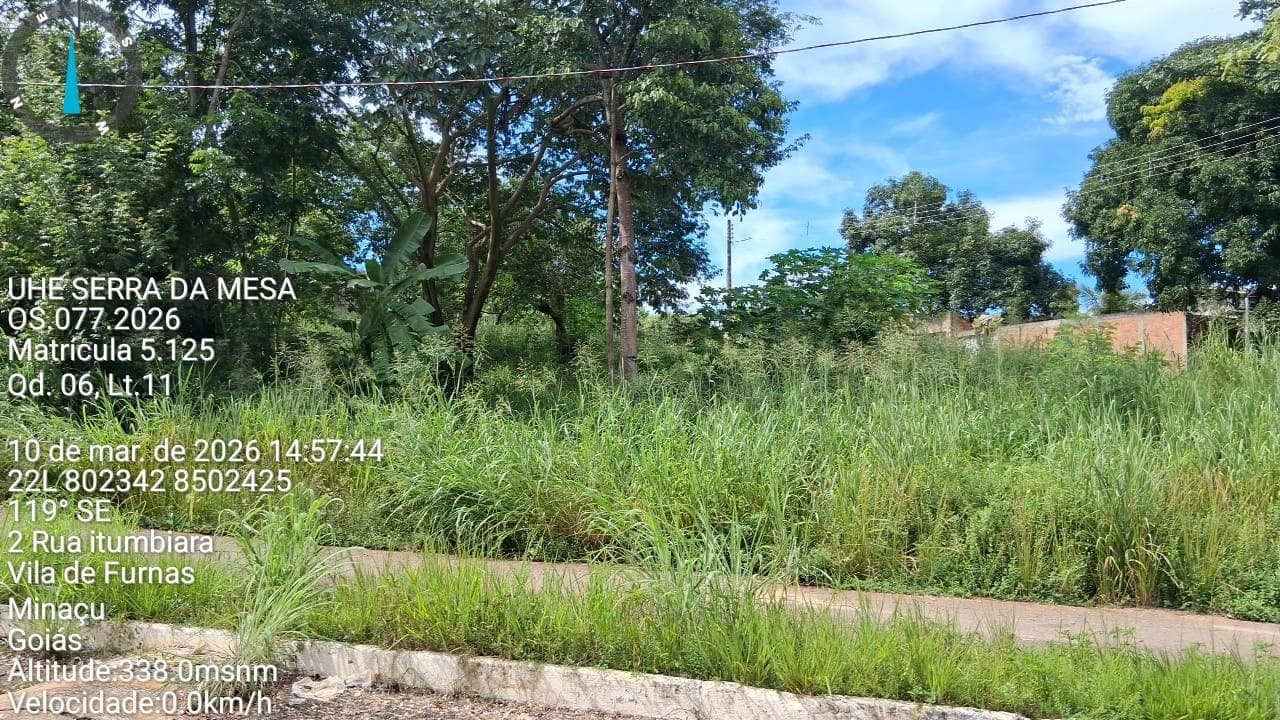 Foto 6 de 8: Terreno em leilão em Minaçu - GO, bairro Vila de Furnas — Terreno Urbano 735m² | Vila de Furnas - Minaçu/GO |Localização Nobre e Infraestrutura Completa: Ideal para Construção e Investimento!