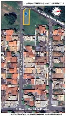 Foto 9 de 10: Terreno em leilão em Mirassol - SP — TERRENO DE 461m² LOCALIZADO NO PQ. RES. CELINA DALUL, MIRASSOL/SP | MATRICULA 26.051