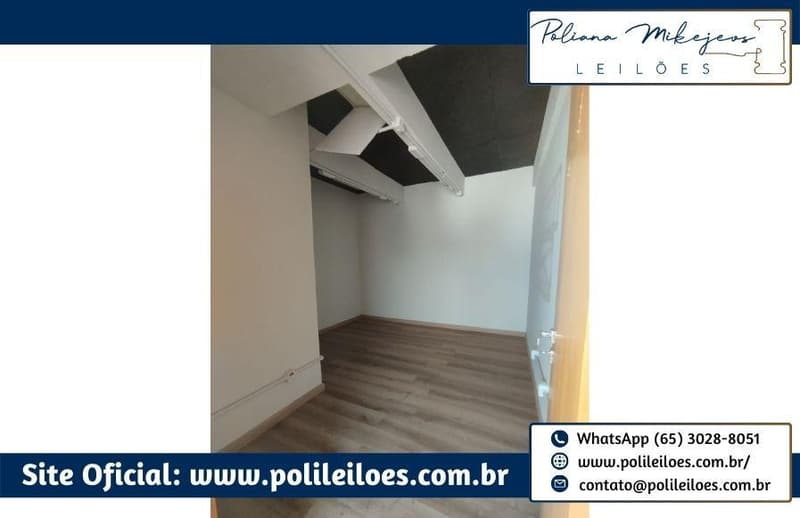 Foto 14 de 15: Comercial em leilão em Cuiabá - MT — Sala comercial em condomínio, nº 94, 54,00m², Centro, Cuiabá/MT