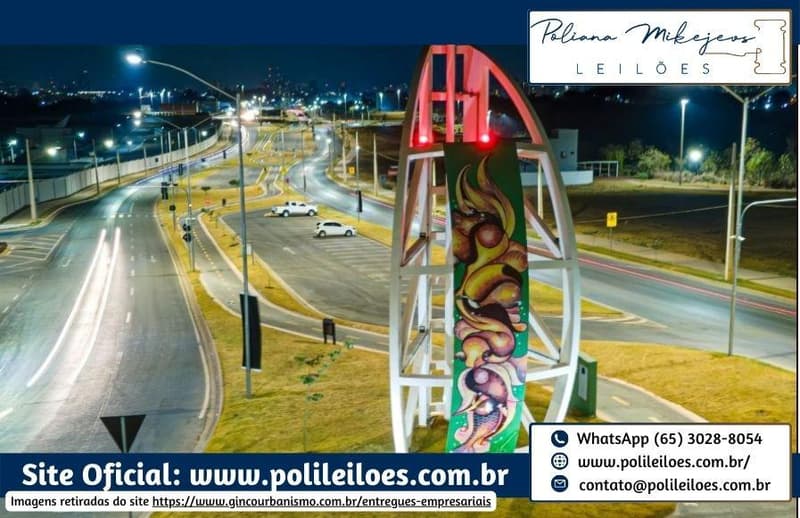 Foto 1 de 4: Comercial em leilão em Cuiabá - MT — Imóvel comercial, lote 10, quadra 04, Ginco Empresarial Dubai, AT 400m², em Cuiabá/MT
