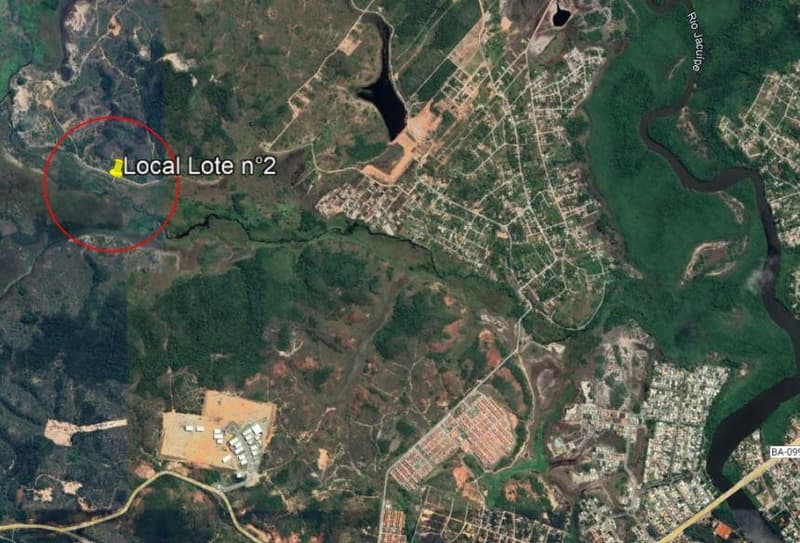 Foto 2 de 2: Area Rural em leilão em Camaçari - BA — Área rural de 24.888,49m², sem benfeitorias em Camaçari/BA - Cesil Investimentos - Brazilian Securities