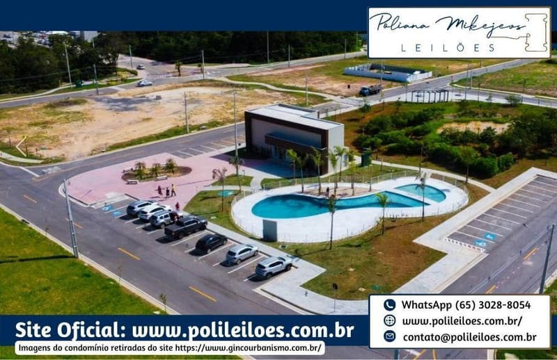 Foto 2 de 6: Casa em leilão em Cuiabá - MT — Lote nº 12, quadra 02, do Cond. Residencial Florais Esmeralda, AT. 200m², em Cuiabá/MT