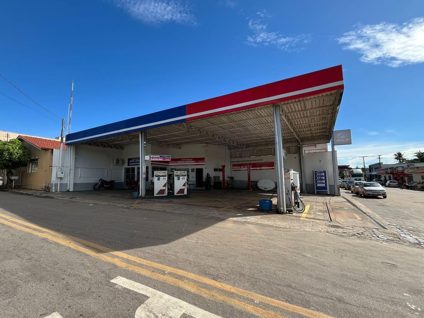 Casa em leilão em Jandaia - GO — Posto de gasolina com área de 399,80m², Centro, Jandaia/GO