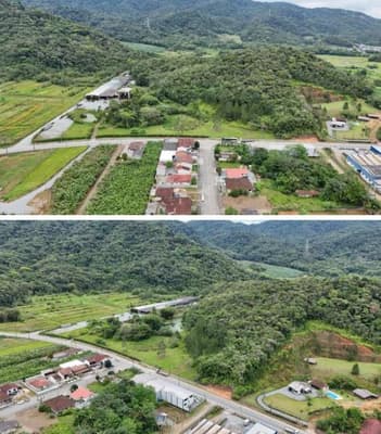 Foto 2 de 122: Terreno em leilão em Schroeder - SC — Terreno situado à Estrada Schroeder I, área de 94.840m², Schoeder/SC