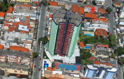 Foto 3 de 3: Apartamento em leilão em Santo André - SP — Apartamento Condomínio Edifício Di Espanha - Parque das Nações A.U. 124,4470m² - A.C. 29,7000m² (3 vagas) + A.C 54,7554m² - A.T. 208,9024m²