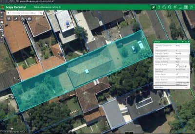 Terreno em leilão em Curitiba - PR — Lote n° 146 com área total de 910,00m² e benfeitoria de 230,12m². Localizado na Rua Des. Alcebíades de Almeida Faria, nº610, Jardim Social Curitiba/PR.