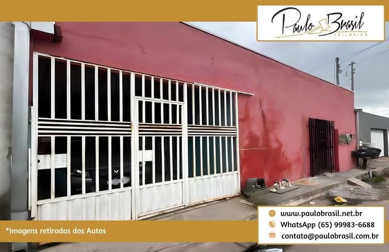 Casa em leilão em Cuiabá - MT, bairro Pedra 90 — Fração (16,66%) de Terreno Urbano, AT 200m², no distrito de Coxipó da Ponte, em Cuiabá/MT