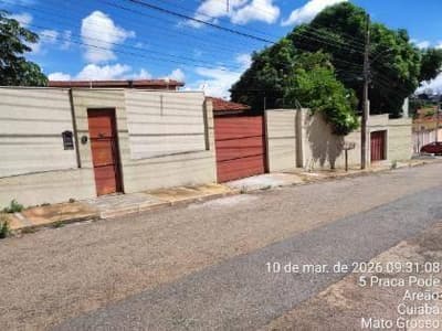 Foto 1 de 3: Casa em leilão em Cuiabá - MT, bairro Areão — Casa 338m² com Terreno 866m² | Cuiabá-MT | Areão | Oportunidade - Próx. ao Shopping Três Américas e Av. Fernando Corrêa - Financiamento até 420 Meses!