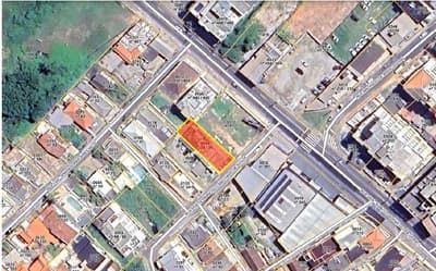 Terreno em leilão em Florianópolis - SC — Terreno de 290m² em Florianópolis/SC - Massa Falida Construtora ECE