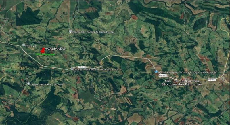 Foto 9 de 13: Area Rural em leilão em São José Das Palmeiras - PR — IMÓVEL RURAL COM ÁREA TOTAL DE 22,40 ha- Em SÃO JOSÉ DAS PALMEIRAS/PR