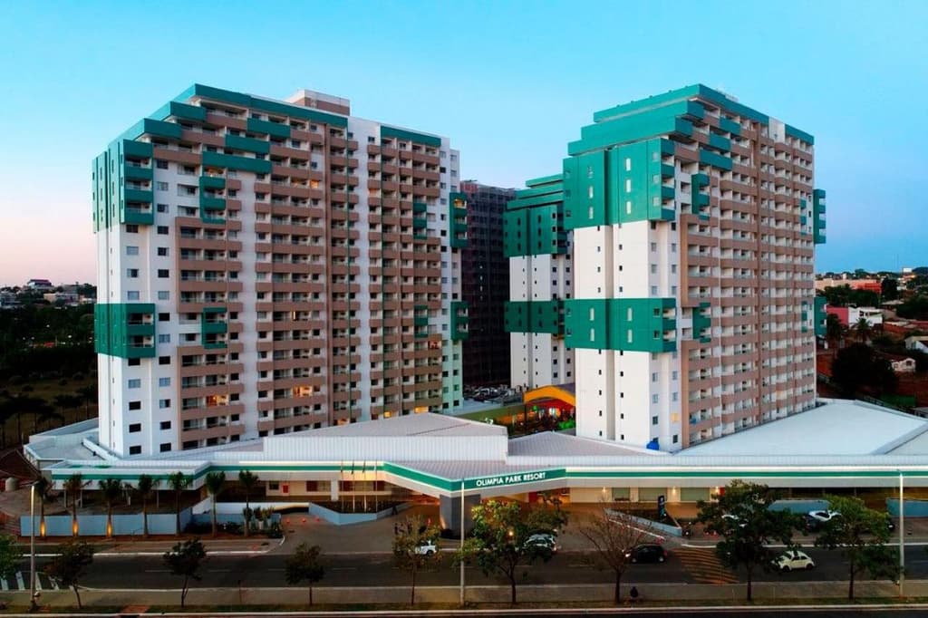 Foto 2 de 6: Apartamento em leilão em Olímpia - SP, bairro Jardim Santa Efigênia — Cota 11 Fração Ideal (1/13) de Unidade no Olímpia Park Resort Torre B, Olímpia/SP