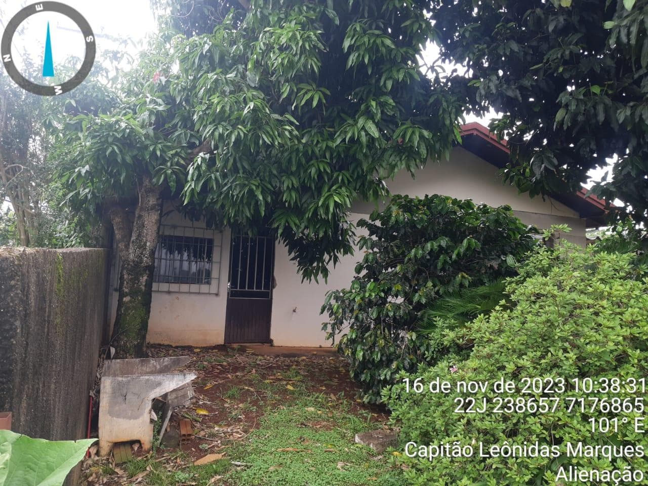 Foto 12 de 12: Casa em leilão em Capitão Leônidas Marques - PR — Casa 126m² Desocupada no Bairro Centro em Capitão Leonidas Marques/PR