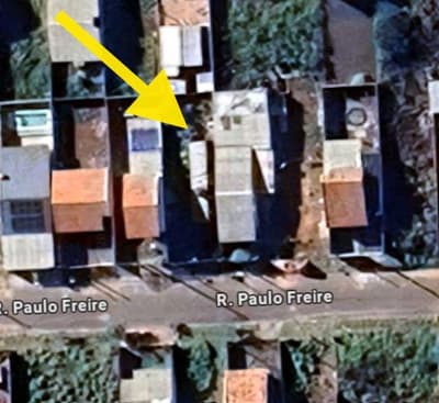 Foto 2 de 4: Terreno em leilão em Canoas - RS, bairro Guajuviras — Terreno 200m² com Construção Precária, Loteamento Paradis, Guajuviras, Canoas/RS