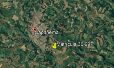 Foto 6 de 9: Terreno em leilão em Capanema - PR — IMÓVEL URBANO COM ÁREA TOTAL DE 350,03 M2, EM