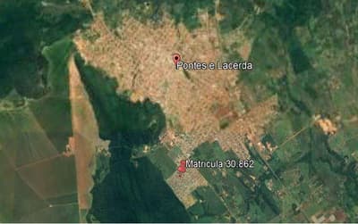 Foto 3 de 8: Terreno em leilão em Pontes E Lacerda - MT, bairro Novo Horizonte — IMÓVEL COMERCIAL | A.T. 360m² e A.C 320m² | PONTES E LACERDA MT