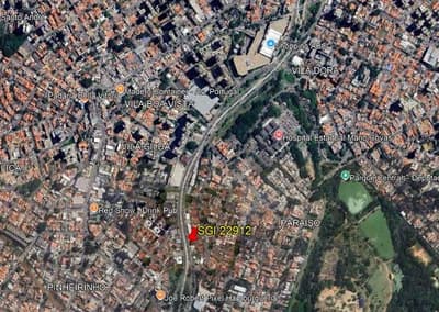 Foto 5 de 7: Terreno em leilão em Santo André - SP — Imóvel urbano, sem benfeitorias, A.T. 318m², Paraíso