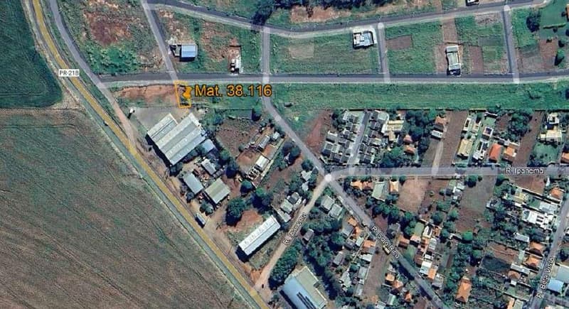 Terreno em leilão em Astorga - PR, bairro Jardim Everest — LOTE 36: Imóvel objeto da matrícula nº 38.116 localizado em Astorga/PR